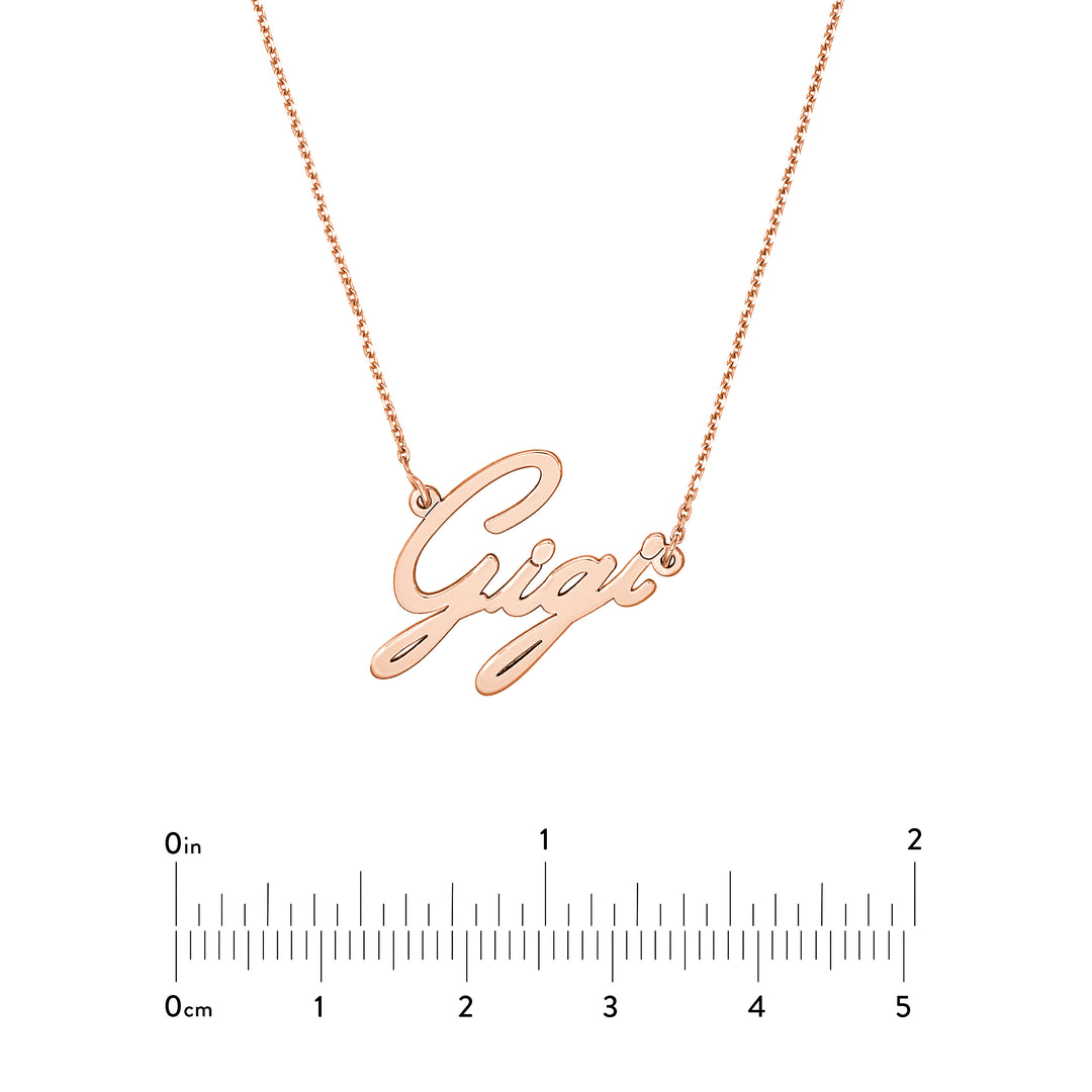 20mm Signature 2.0 Nameplate Necklace