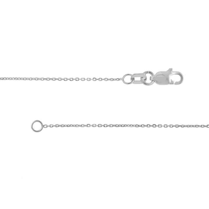 Script “E” Initial with Diamond Bezel Necklace