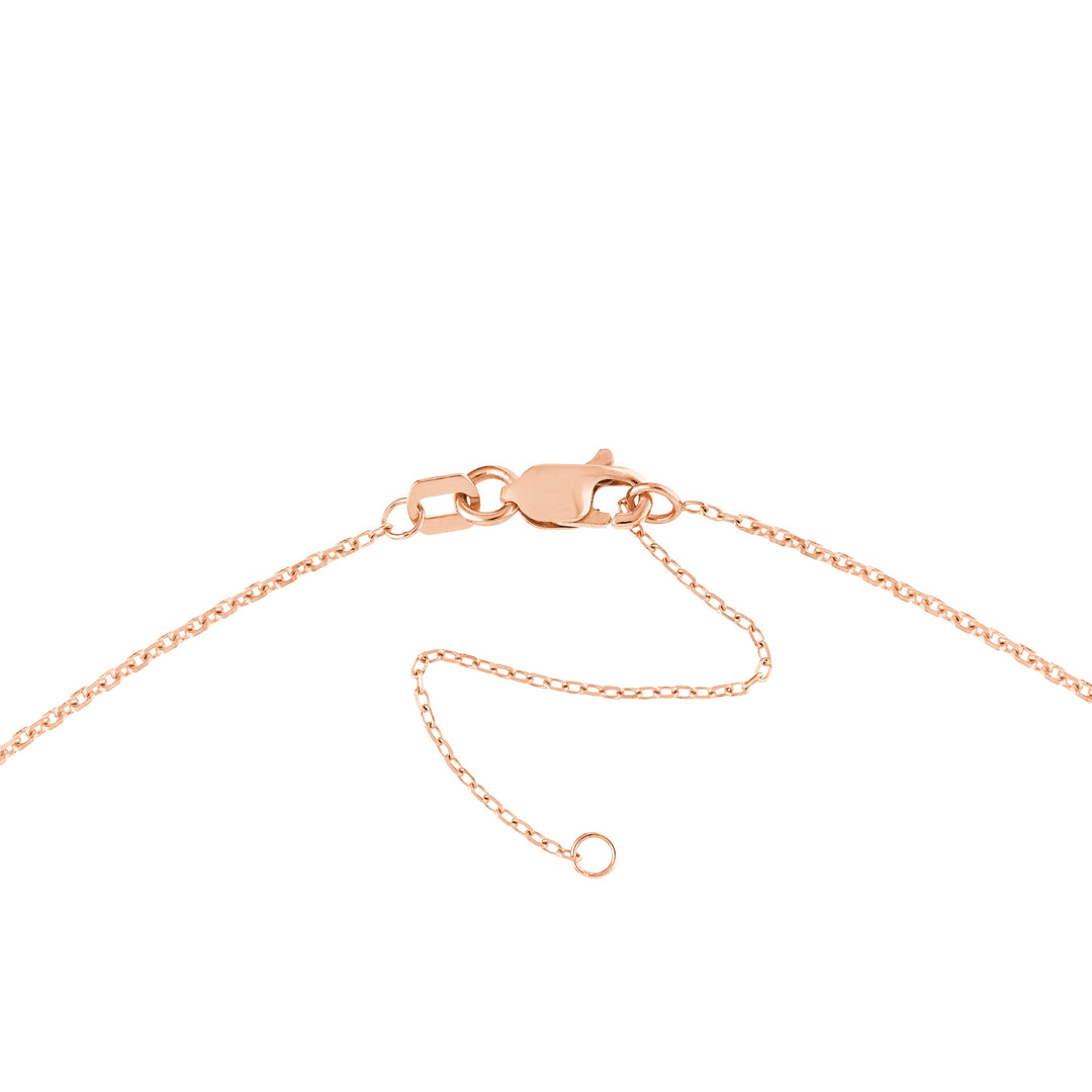 Aries Organic Disc Pendant Necklace