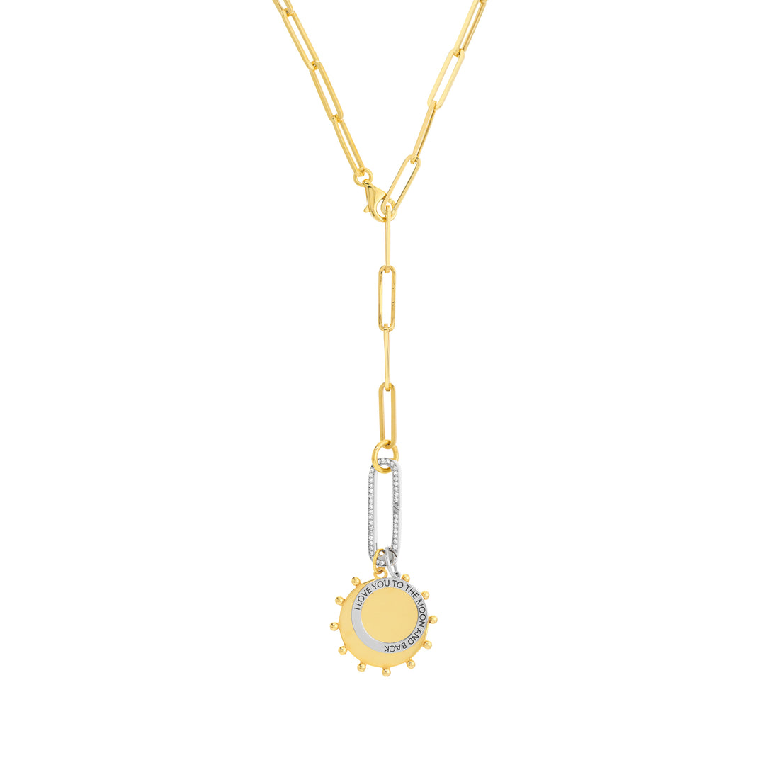 Circle Ring Engravable Charm