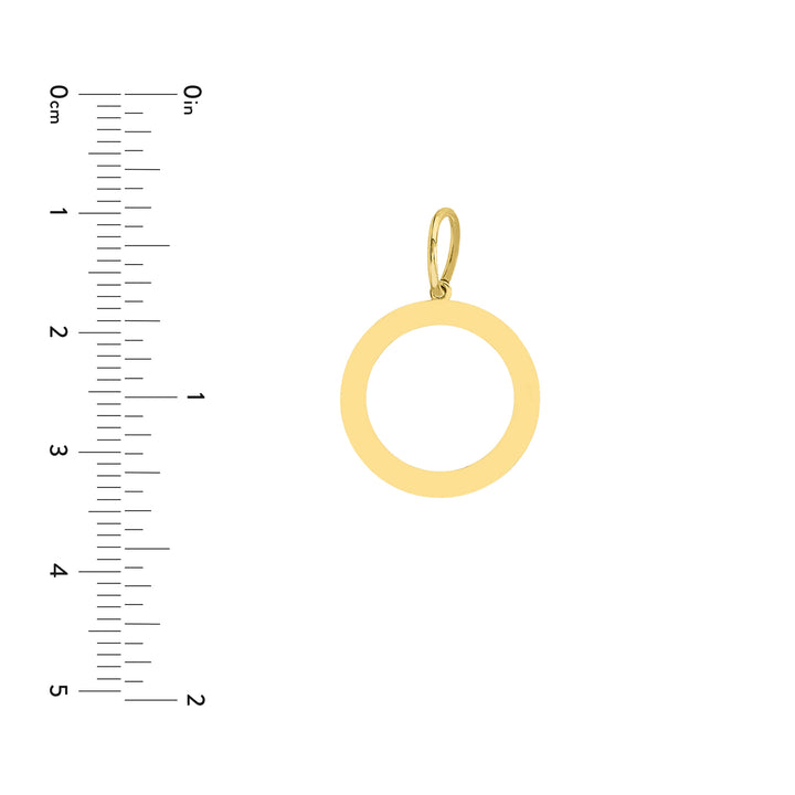 Circle Ring Engravable Charm
