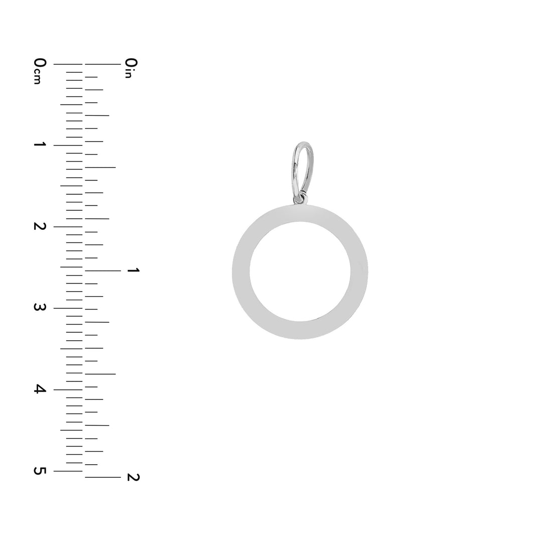 Circle Ring Engravable Charm