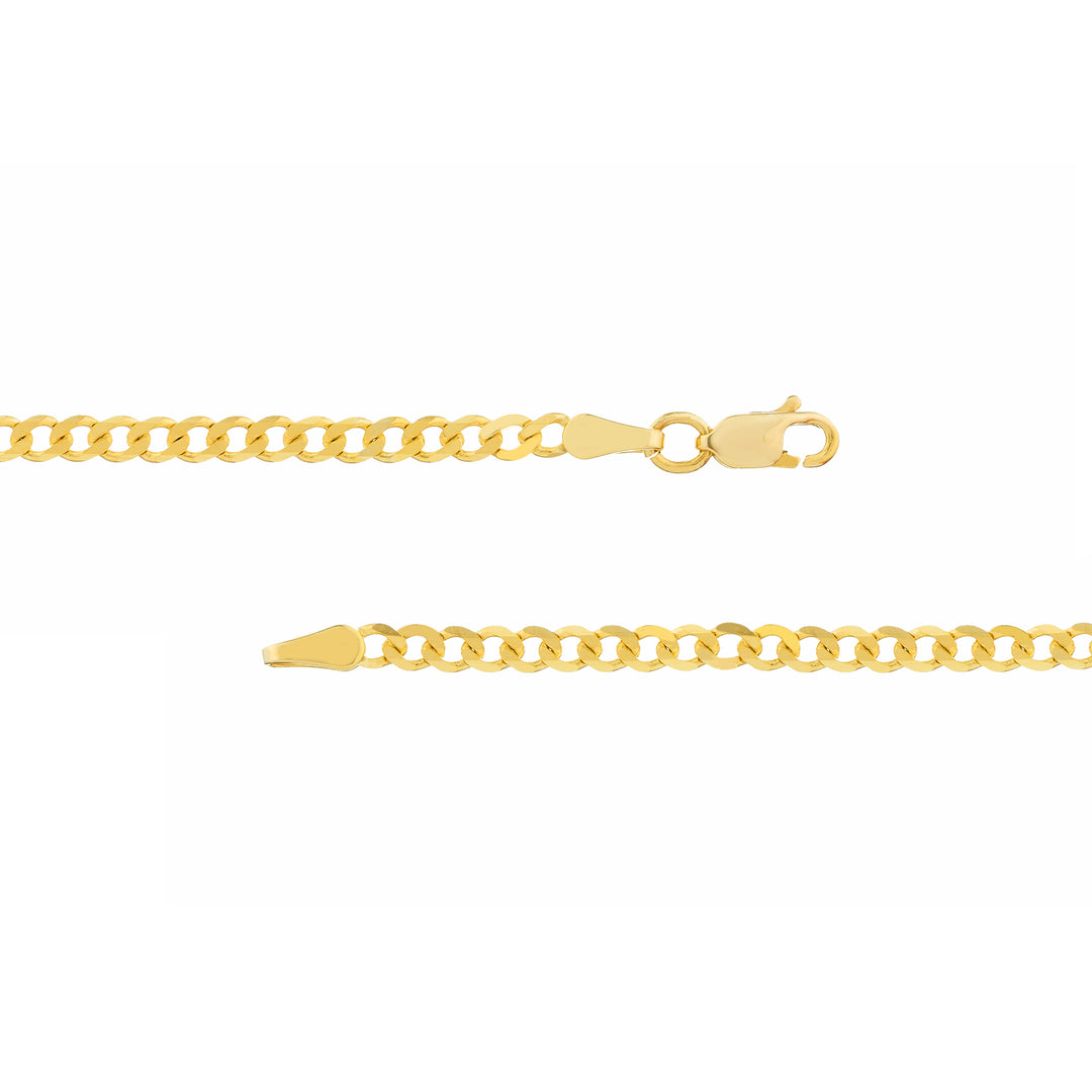 Block Nameplate Curb Chain Necklace