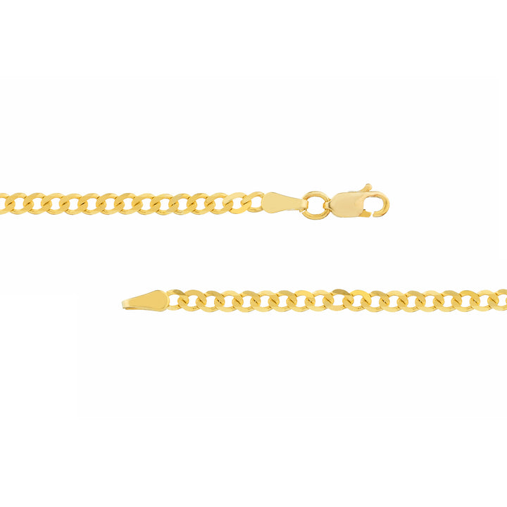 Block Nameplate Curb Chain Necklace