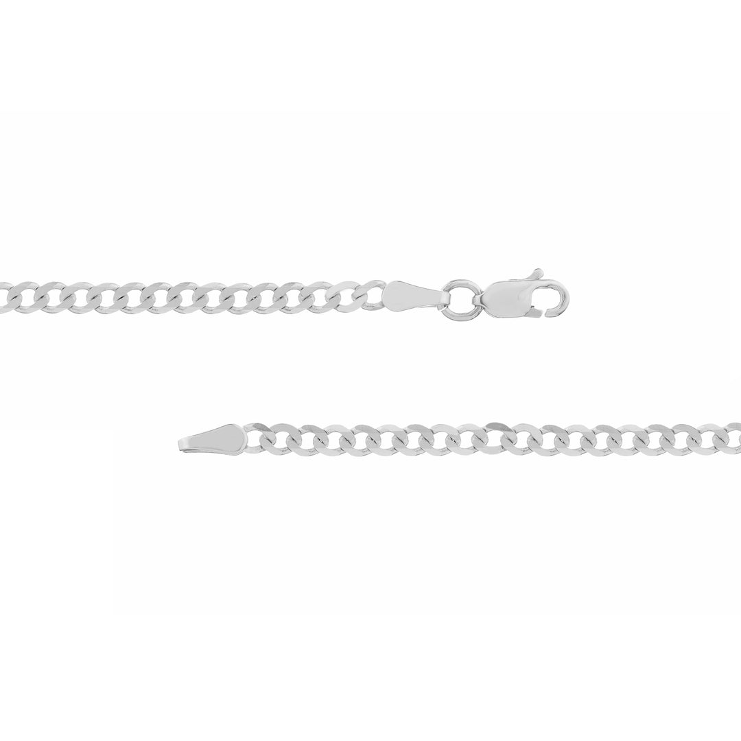 Block Nameplate Curb Chain Necklace