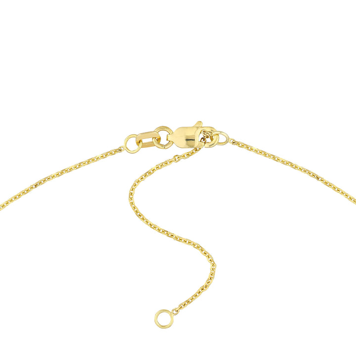 Gothic Initial Pendant Necklace