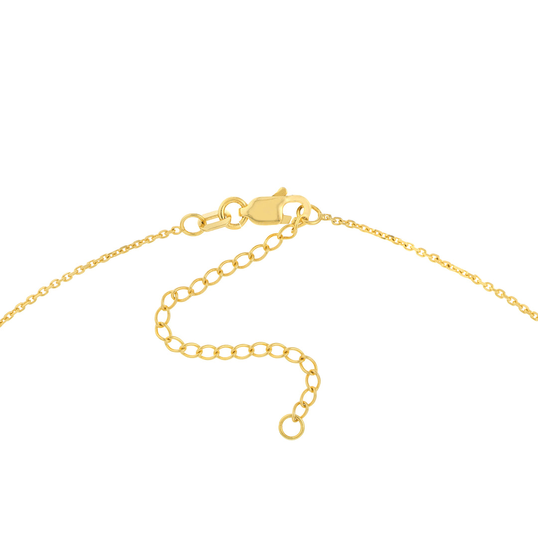 5mm Doodle Nameplate Necklace