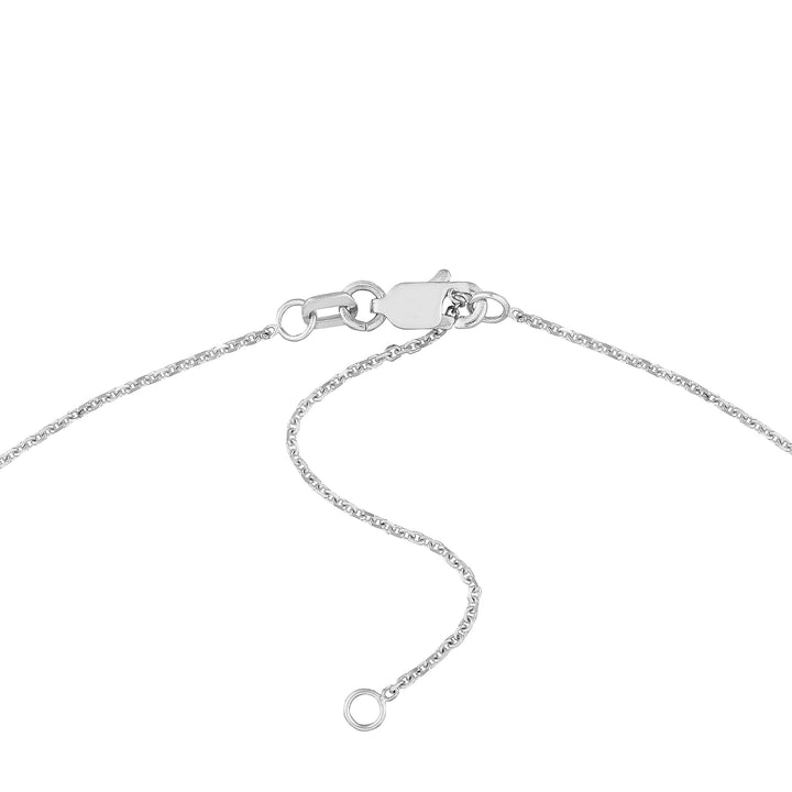 7mm Cursive Nameplate Necklace