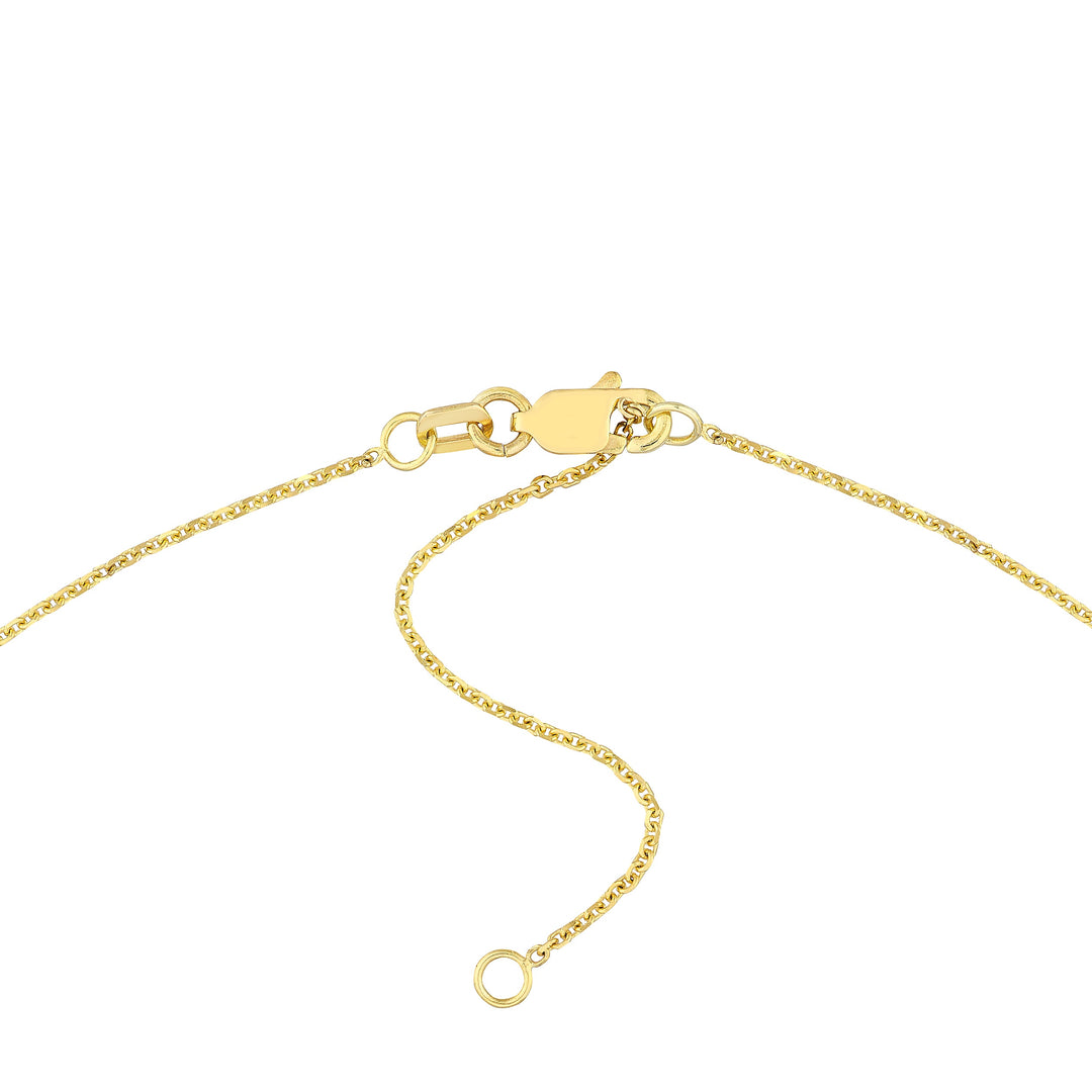 7mm Cursive Nameplate Necklace