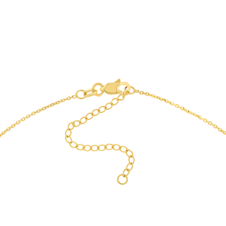 5mm Gothic Nameplate Necklace