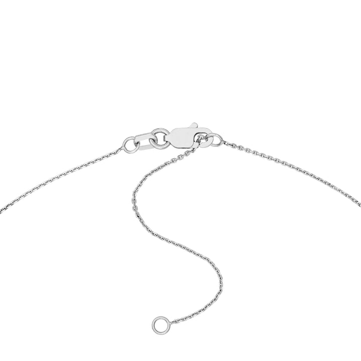 Block Initials Station Necklace