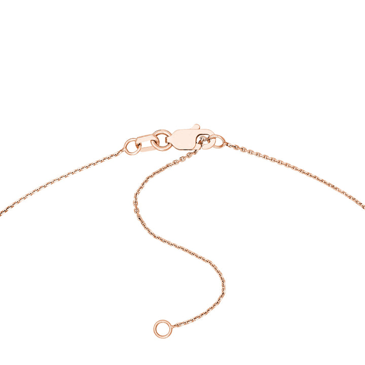 Block Initials Station Necklace