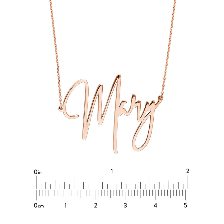 Personalization Small Signature Font
