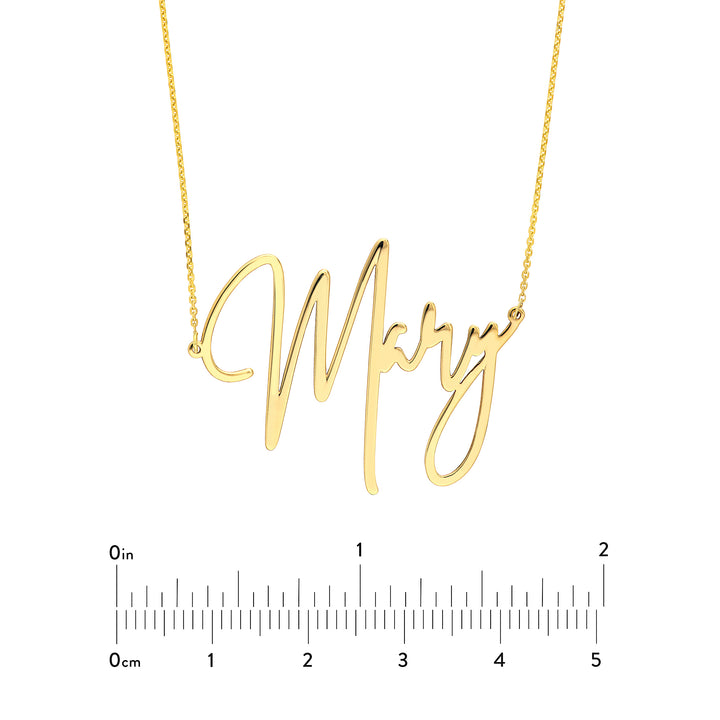 Personalization Small Signature Font