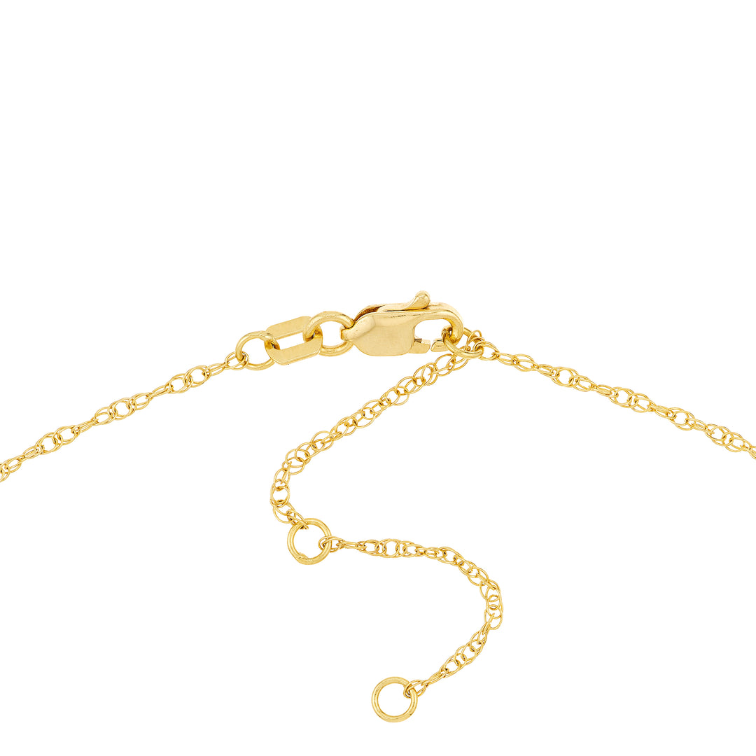 5mm Script Font Nameplate Necklace