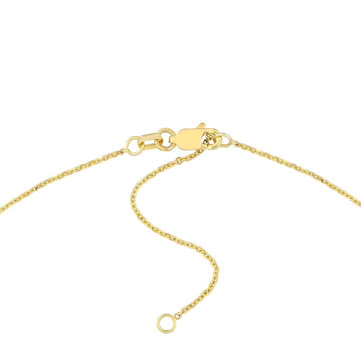 7mm Typewriter Font Nameplate Necklace
