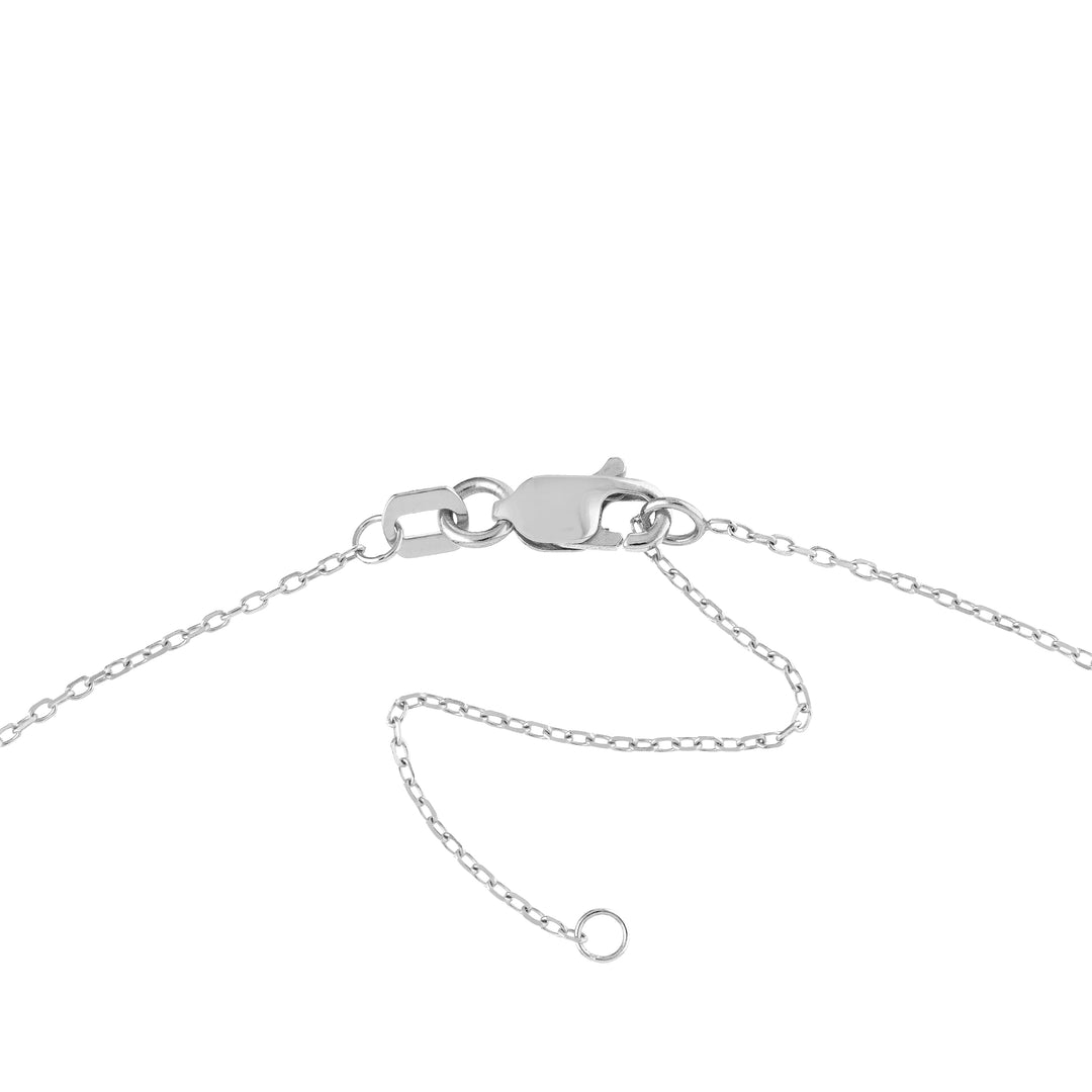 5mm Typewriter Font Nameplate Necklace