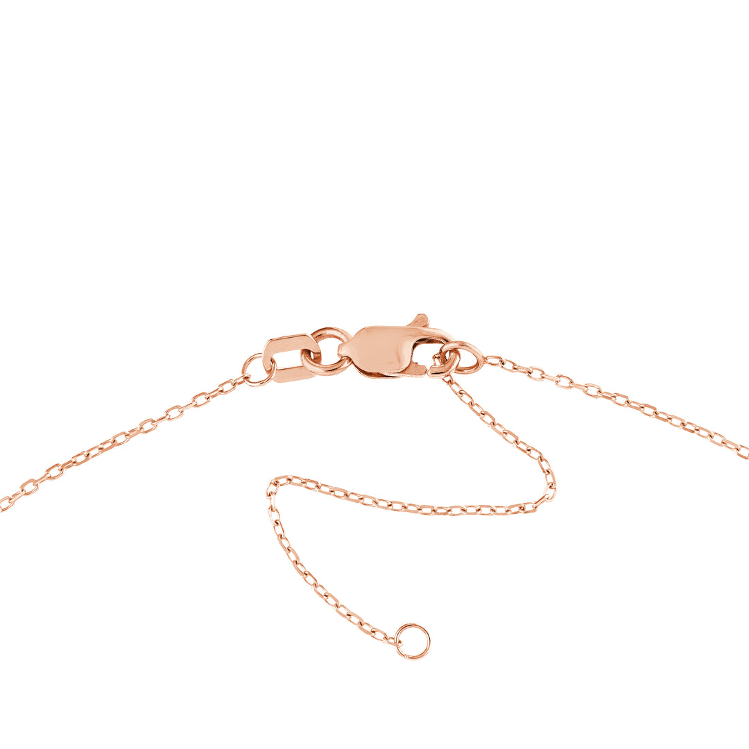 5mm Block Font Nameplate Necklace