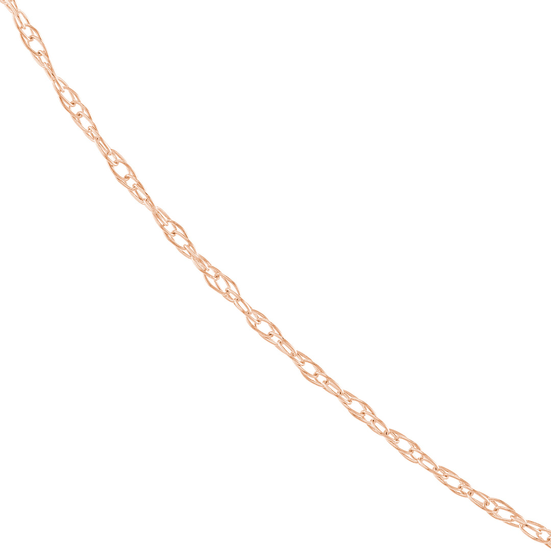 0.7mm Pendant Rope Chain with Spring Ring