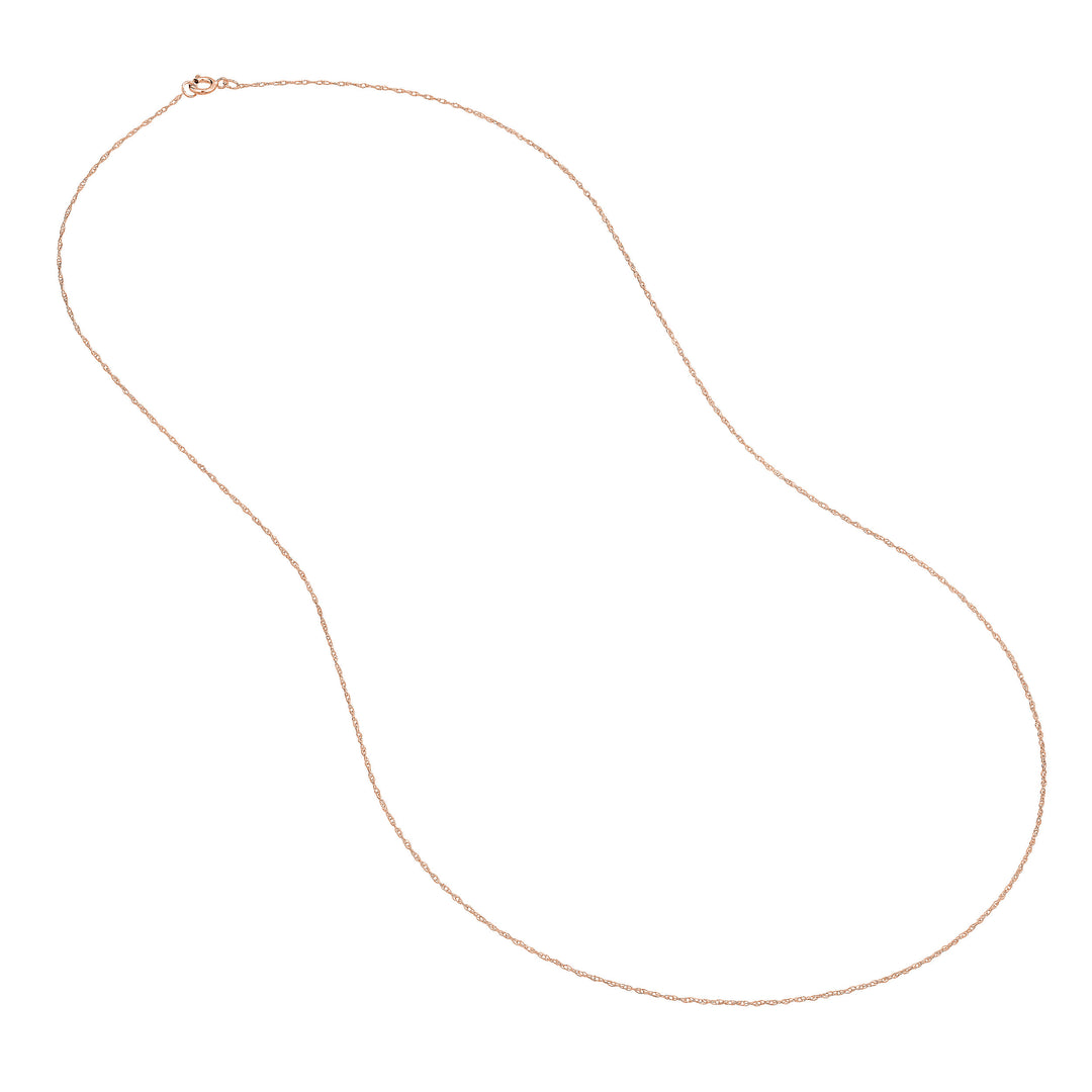 0.7mm Pendant Rope Chain with Spring Ring
