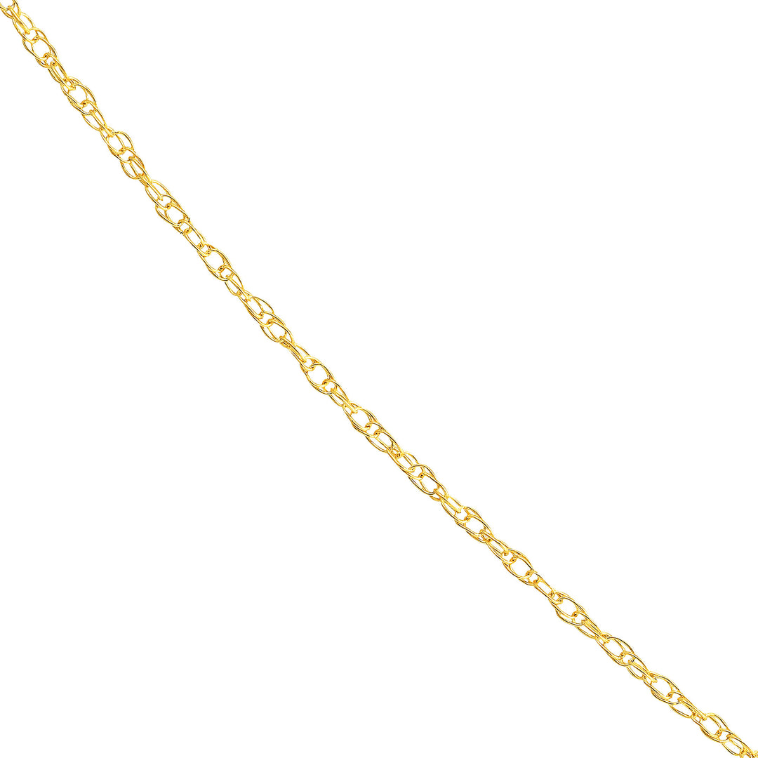 1.2mm Pendant Rope Chain with Lobster Lock