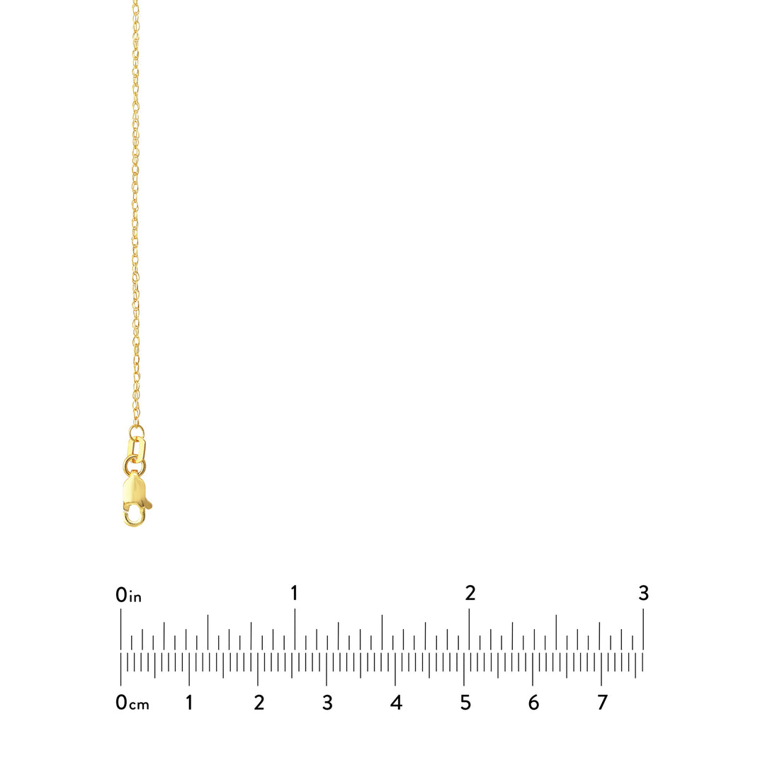 1.2mm Pendant Rope Chain with Lobster Lock