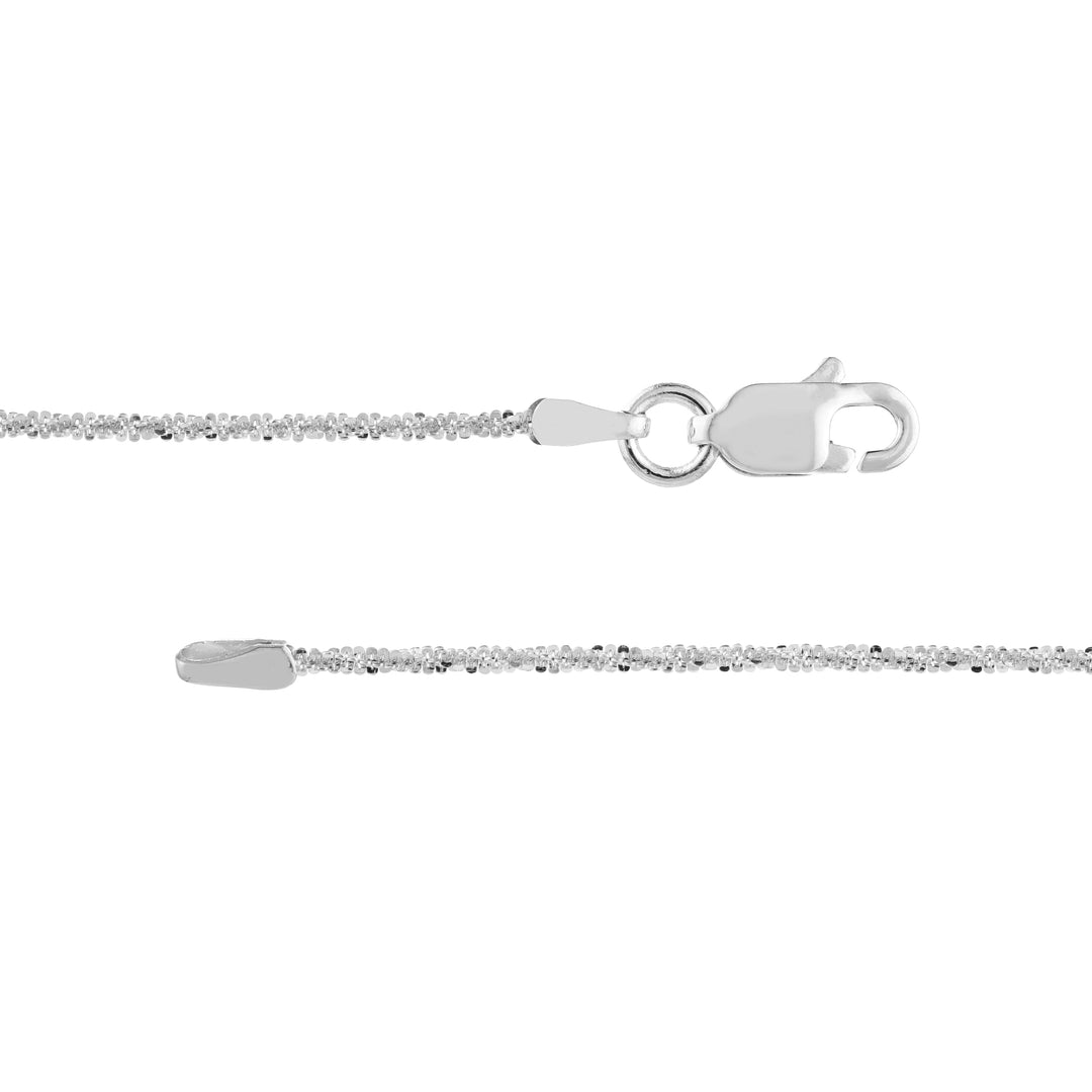 1.12mm Sparkle Chain with Lobster Lock
