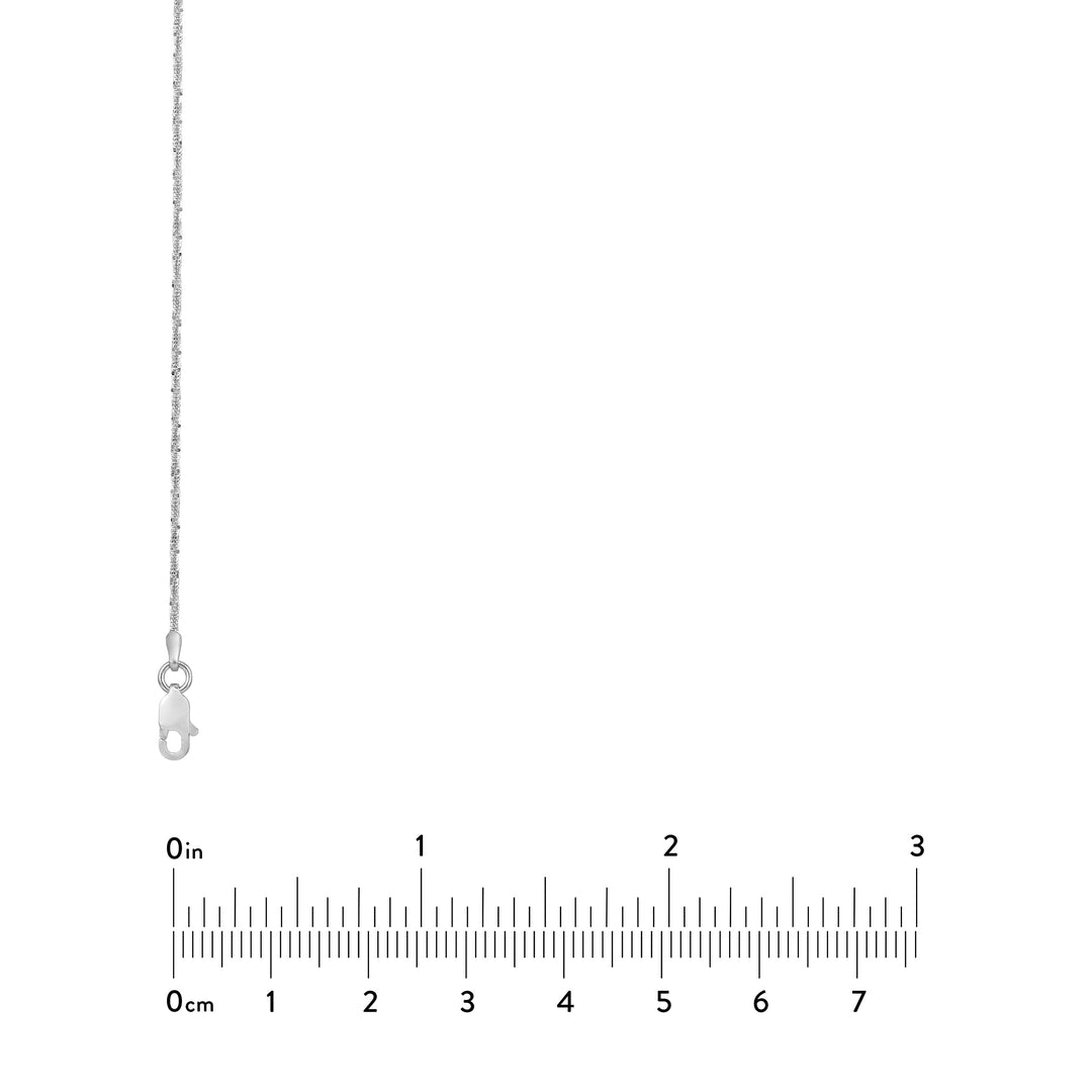 1.12mm Sparkle Chain with Lobster Lock