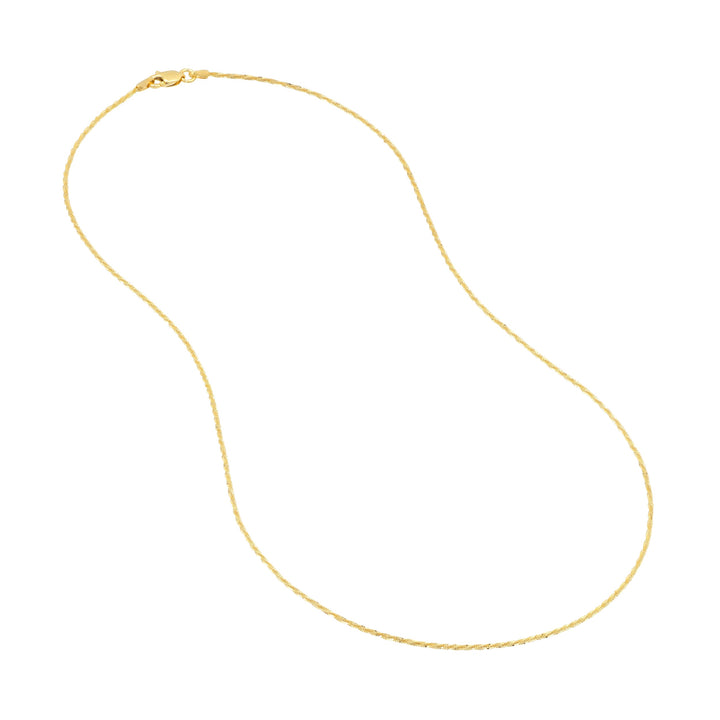1.12mm Sparkle Chain with Lobster Lock