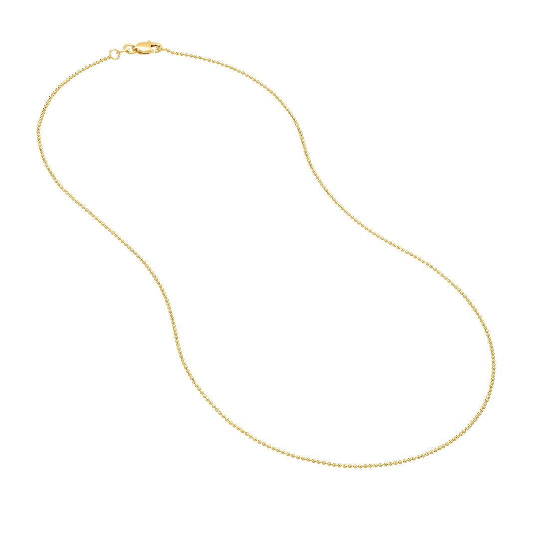 1.00mm Bead 100 Lobster Lock Qtag