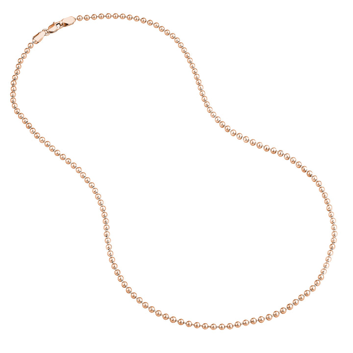 2.5mm Bead Chain with Lobster Lock