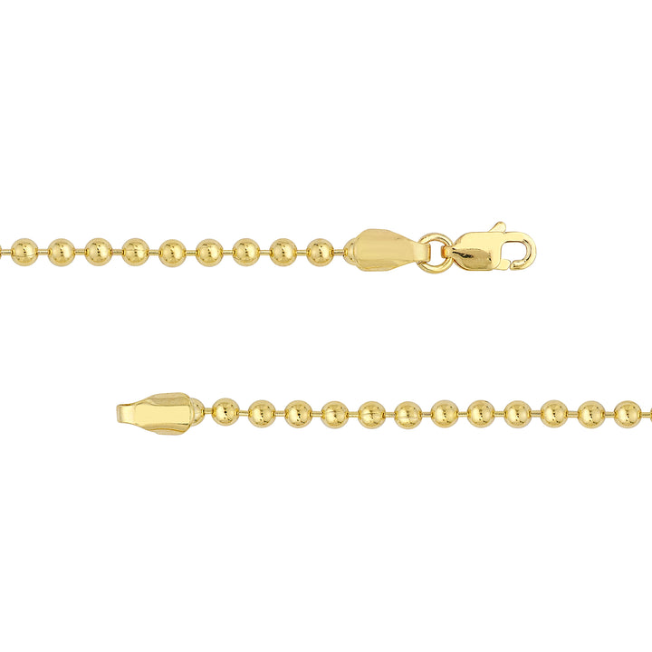 2.5mm Bead Chain with Lobster Lock