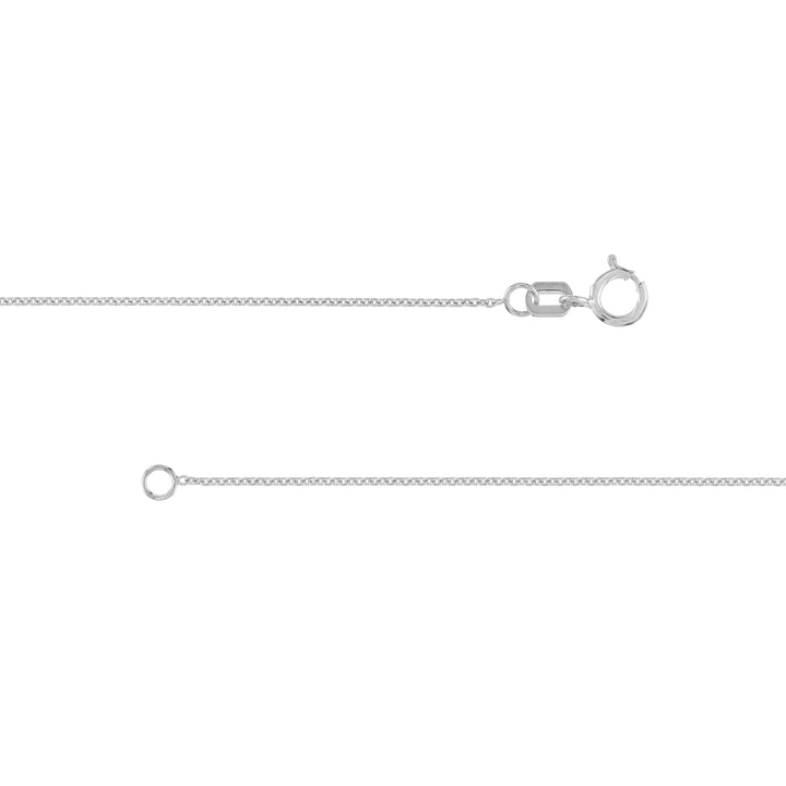 0.9mm Cable Chain with Spring Ring