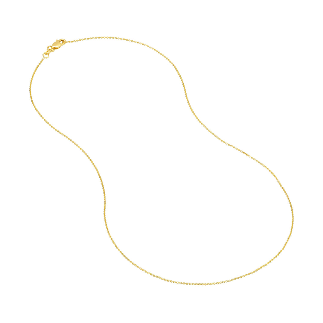 0.9mm Cable Chain with Lobster Lock