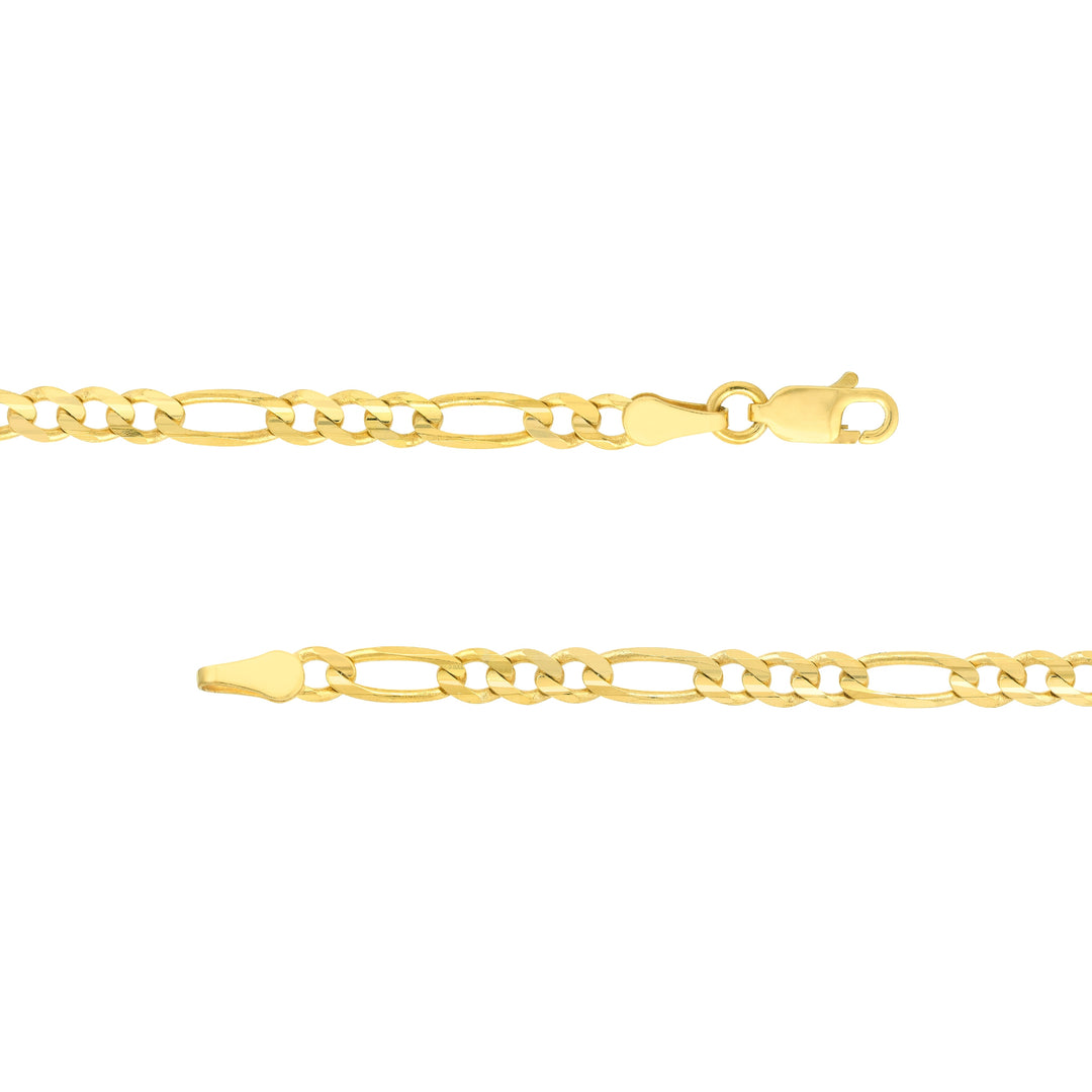 3.9mm Figaro Chain with Lobster Lock