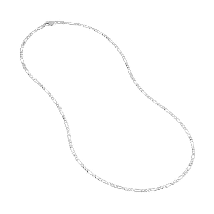 2.35mm Concave Figaro Chain