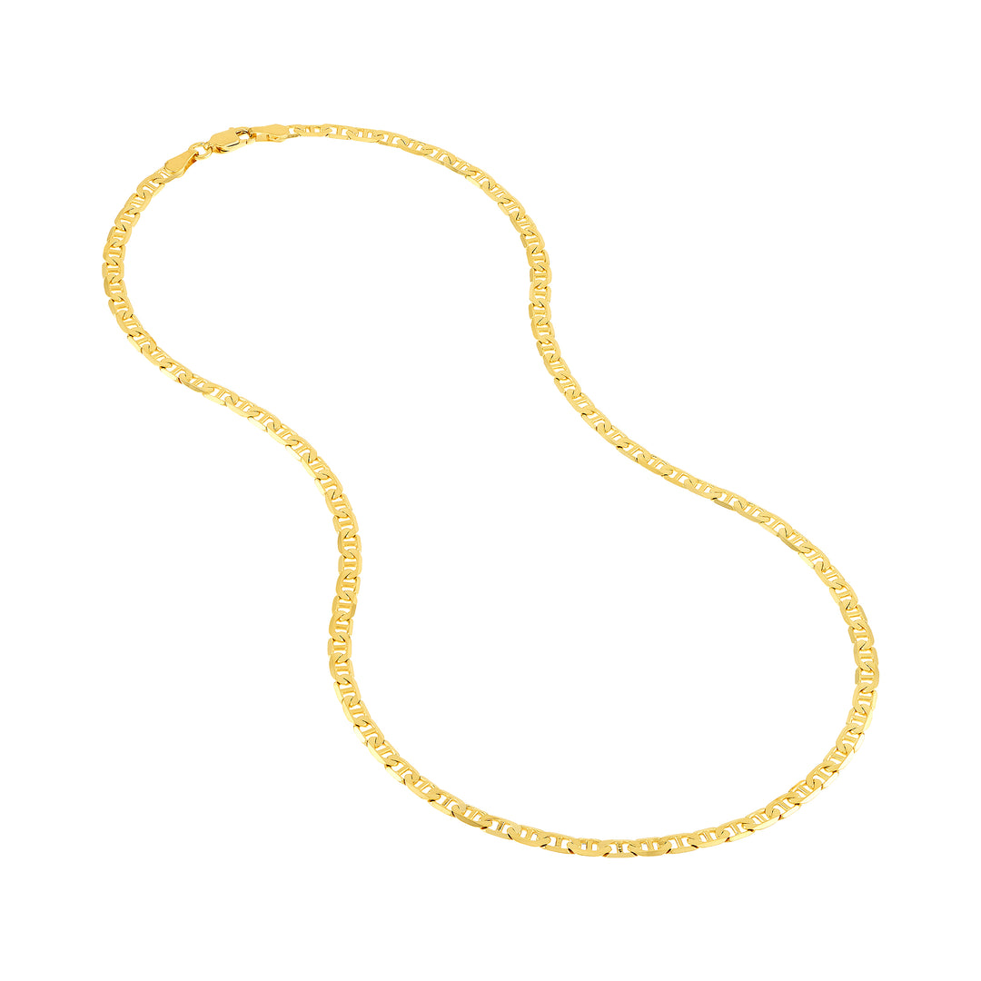 3.70mm Mariner Chain with Lobster Lock
