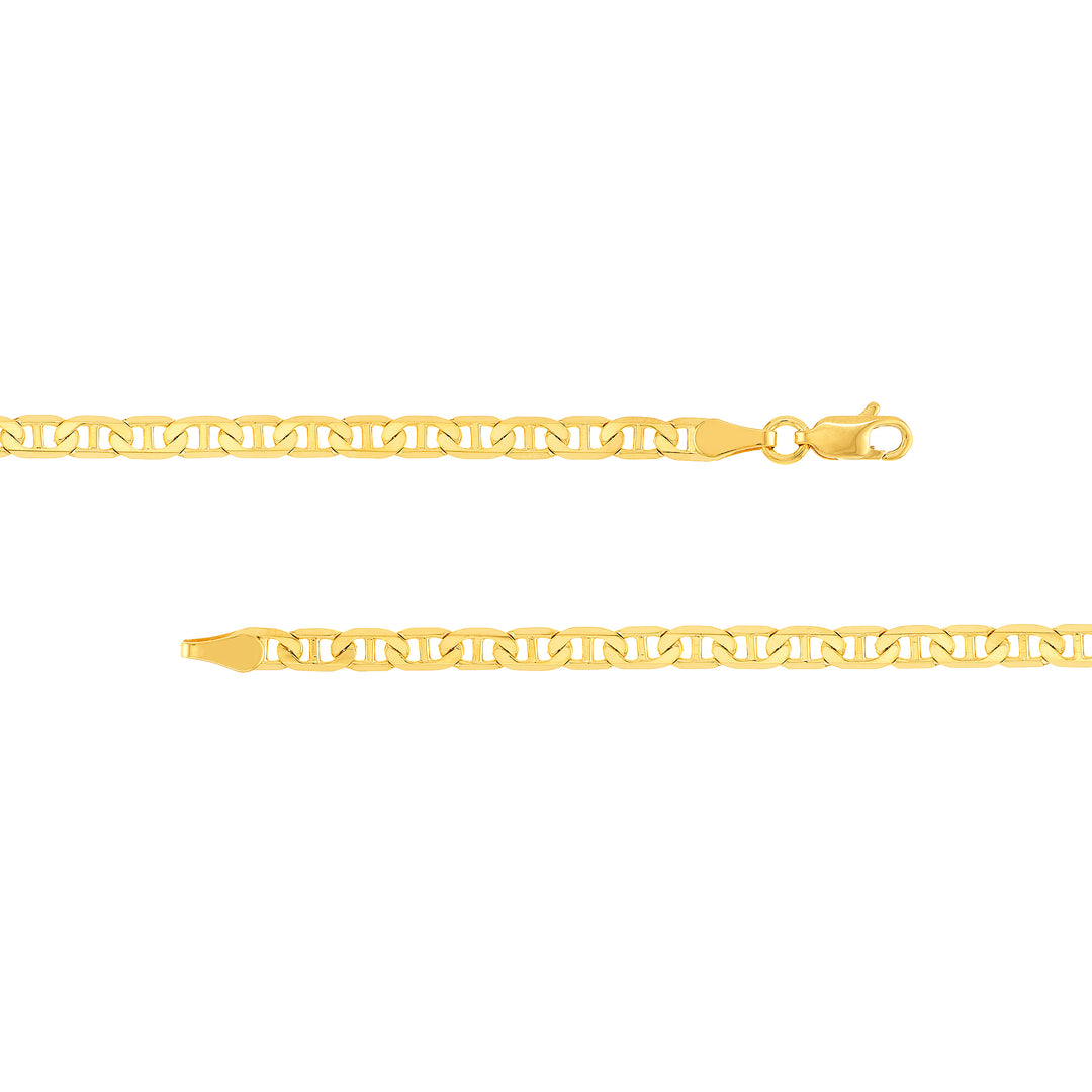3.70mm Mariner Chain with Lobster Lock