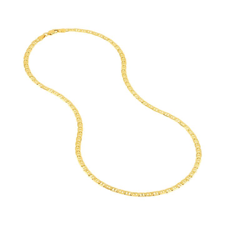 3.70mm Mariner Chain with Lobster Lock