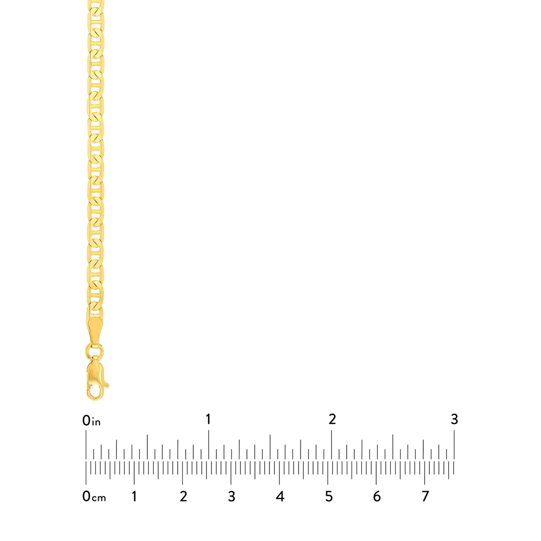 3.7mm Mariner Chain with Lobster Lock