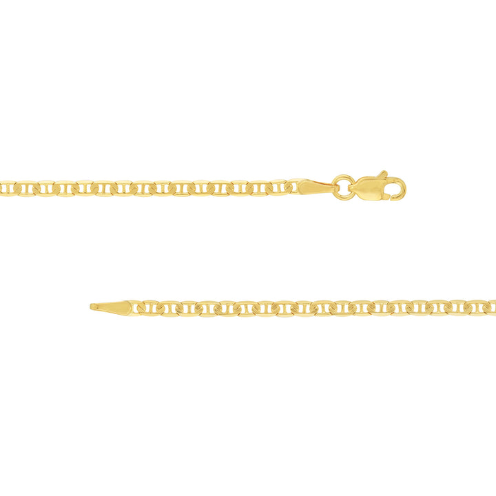 2.30mm Mariner Chain with Lobster Lock