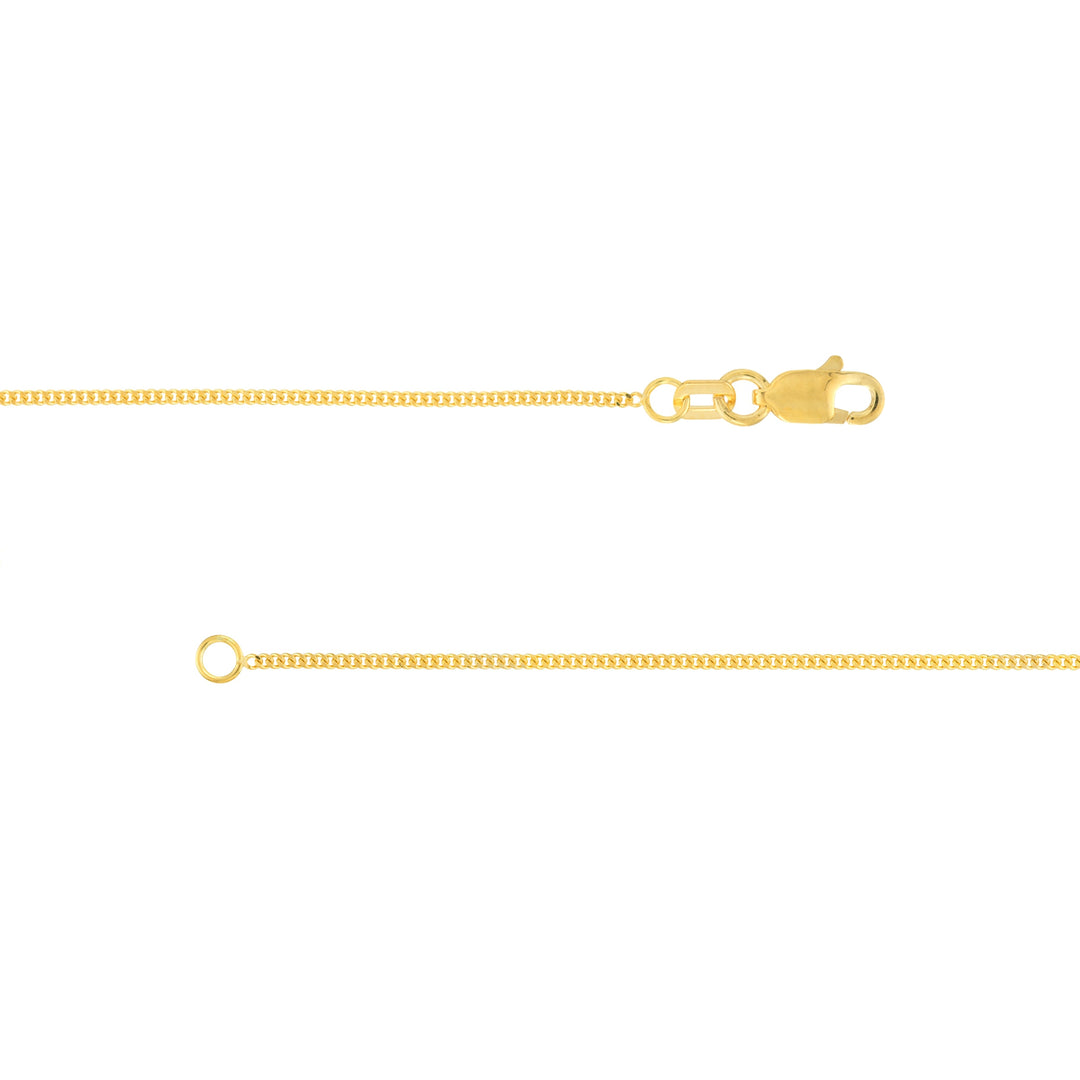 1.04mm Curb Chain with Lobster Lock