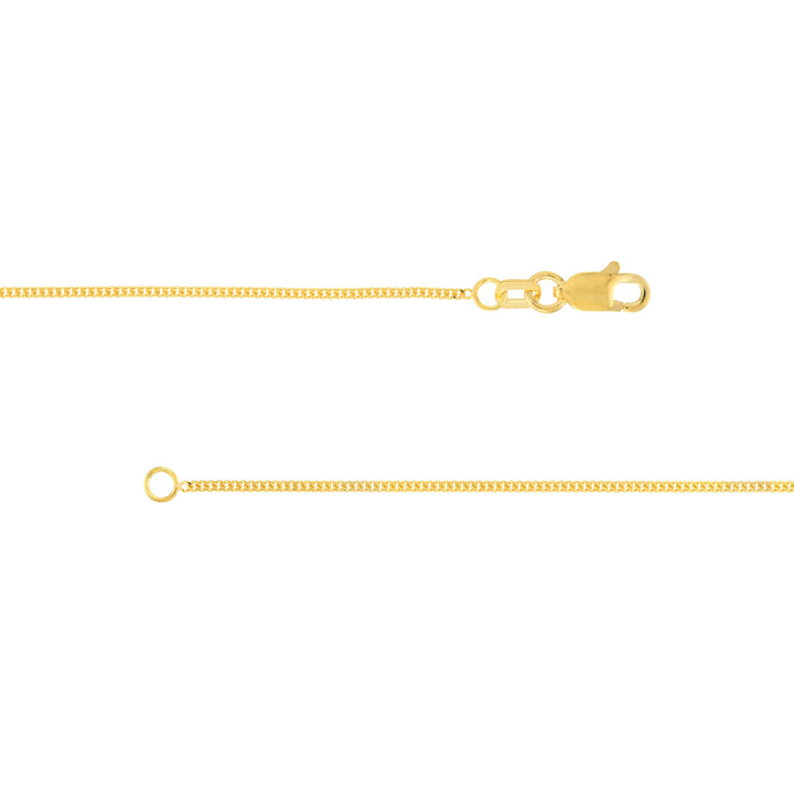 1.04mm Curb Chain with Lobster Lock