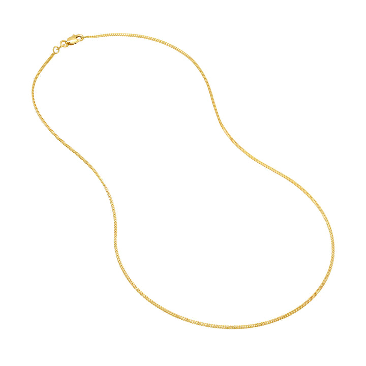1.2mm Franco Chain with Lobster Lock