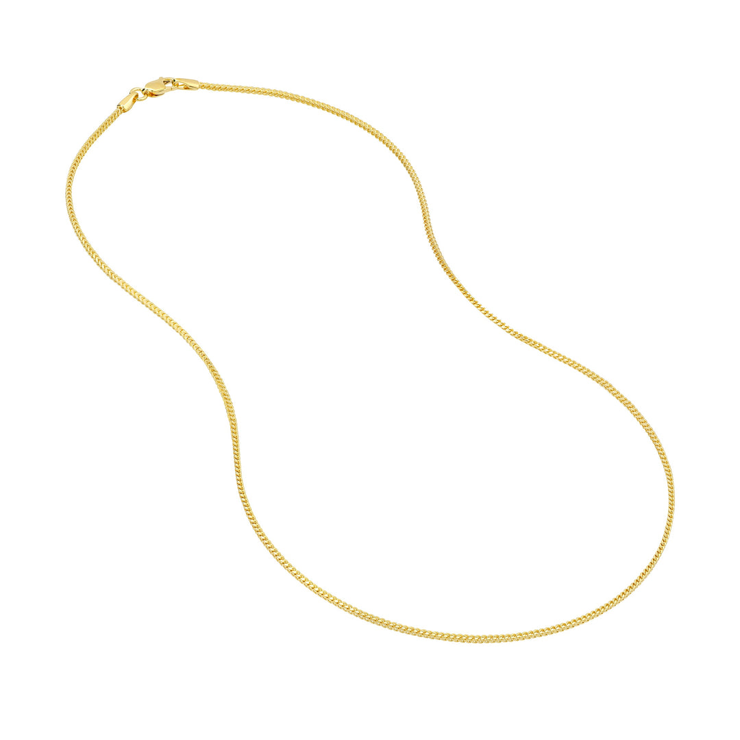 1.20mm Round Franco Chain 040 with Lobster Lock