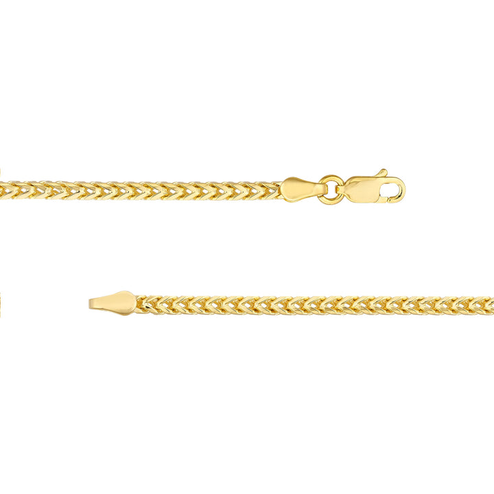 2.5mm Franco Chain with Lobster Lock