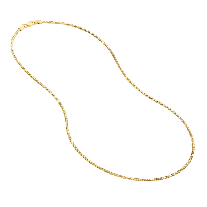 1.6mm Snake Chain with Lobster Lock