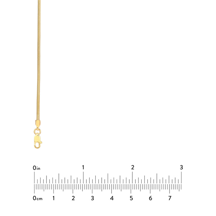 1.6mm Snake Chain with Lobster Lock