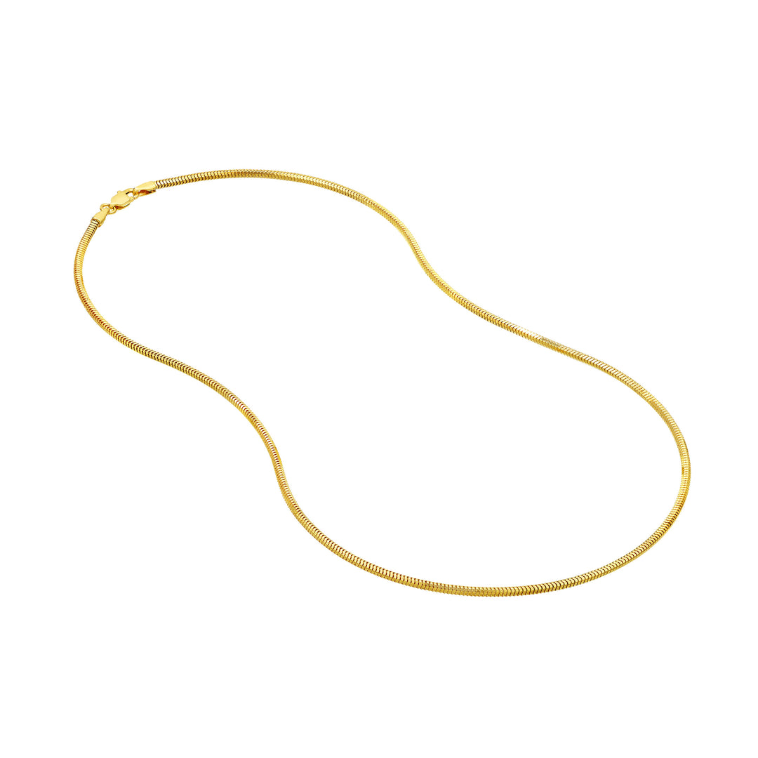1.9mm Snake Chain with Lobster Lock