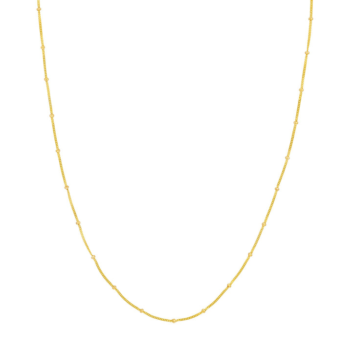2.0mm D/C Saturn Curb Chain with Lobster Lock